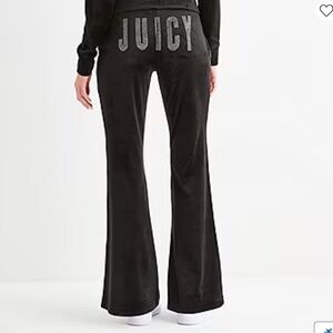 Juicy Couture Black Track Flare Pants